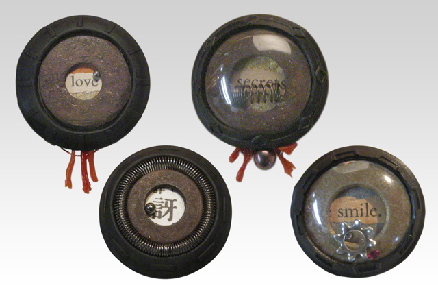 Magnet Necklace: Love, Japanese, Secrets, Smile